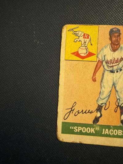 Spook Jacobs Baseball Card Topps 61 - Thumbnail 3