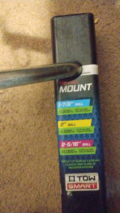 tow smart triball mount tow hitch - Thumbnail 3