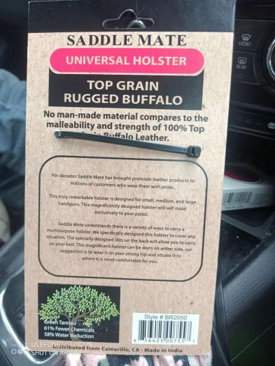 Saddle Mate43 43 out of 5 stars 48Leather Slide Holster Insi - Thumbnail 2
