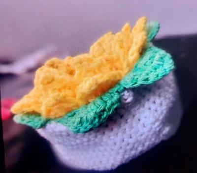 Sunflower Crochet Coasters - Thumbnail 3