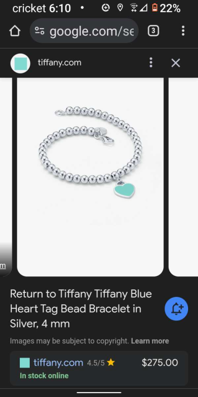Authentic Tiffany and CO bracelet - Thumbnail 5