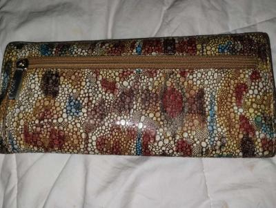 Authentic Hobo multicolored wallet with magnetic closure - Thumbnail 3