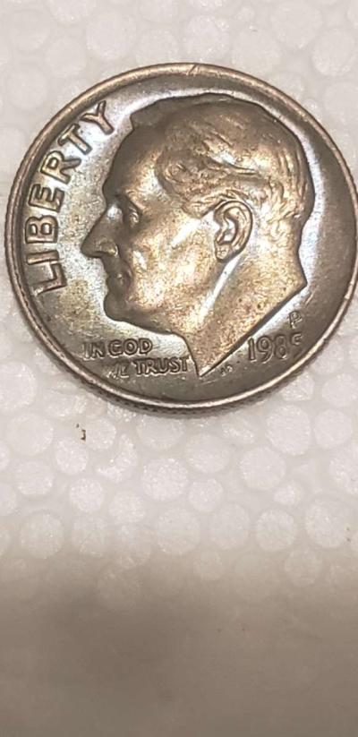 1985 dime - Thumbnail 3