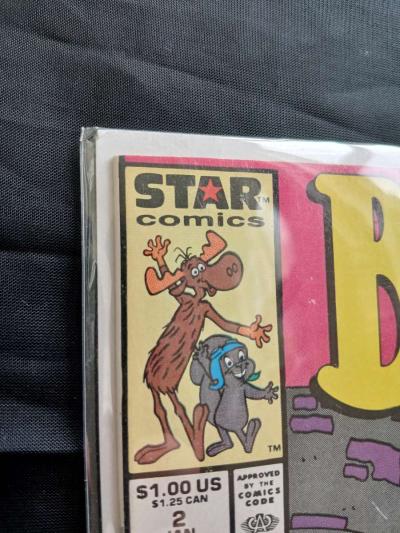 Bullwinckle and Rocky 2 1988  Star Comics 1st Baron Von Shtu - Thumbnail 4