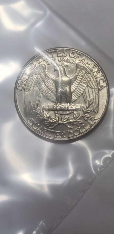 1989 quarter dollar - Thumbnail 3