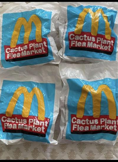 McDonalds Cactus plant flea market happy meal toys - Thumbnail 2