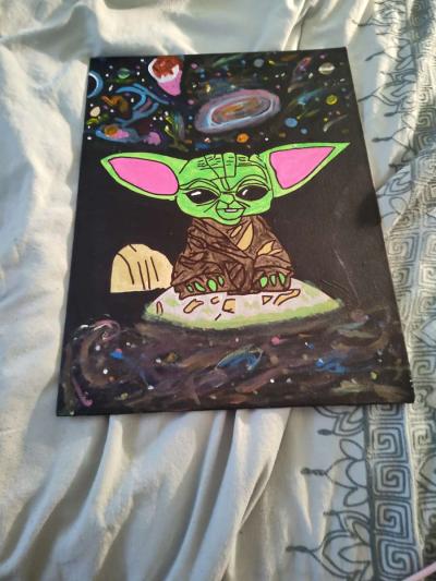 Yoda feeling the force - Austin, Texas