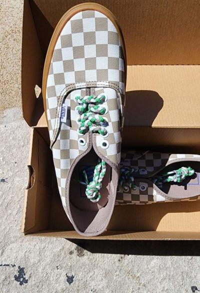 VANS AUTHENTIC CHECKERBOARD MOONROCK OG M 65 W8 - Thumbnail 3