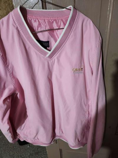 Tres bien pink pullover jacket - Eldorado, Illinois