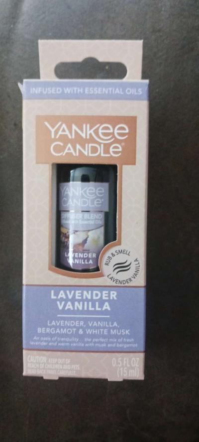 Yankee Candle Deffuser Essential Oil Vanilla Lavender