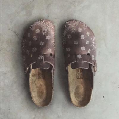 Bravest Studio London Mule Mocha Paisley 9 NWT - Thumbnail 2