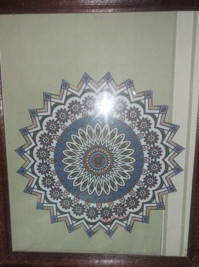 framed artwork I created signed and dated - Thumbnail 2