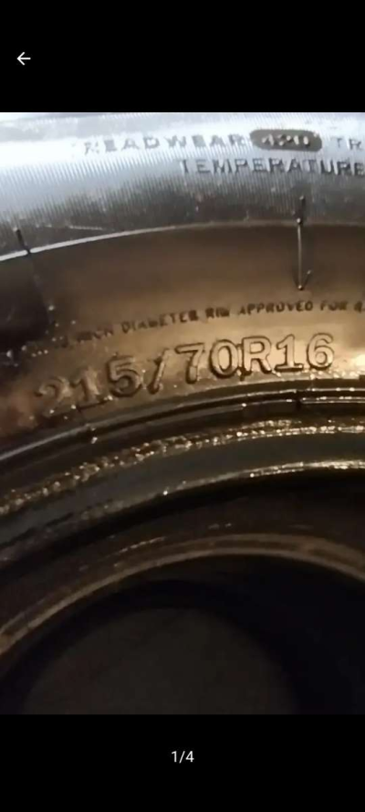 new car tires 21570R16 - Thumbnail 2