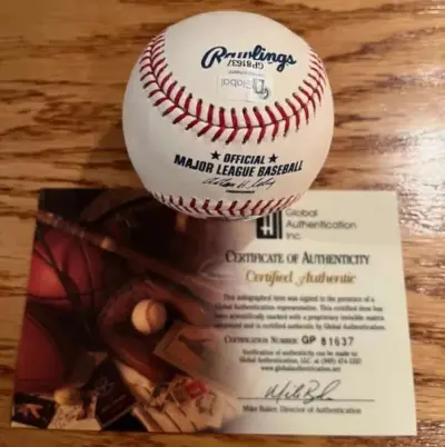 jose cansceo autographed baseball with coa - Thumbnail 3