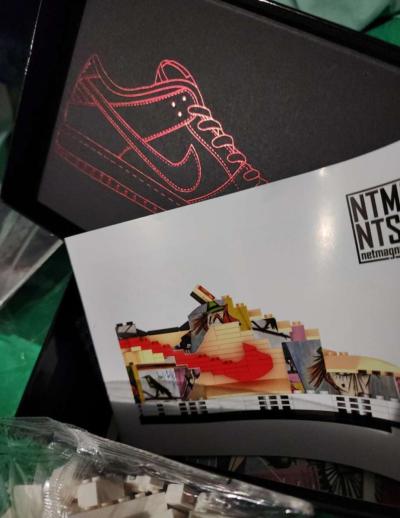 SB Paris Dunk KickBrick Sneakers Net Magnetism - Thumbnail 2