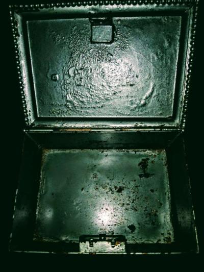 collector item vintage metal trinket jewel box late 1800s - Thumbnail 2