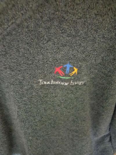 womens sweater touchstone energy insignia size L v neck - Eldorado, Illinois