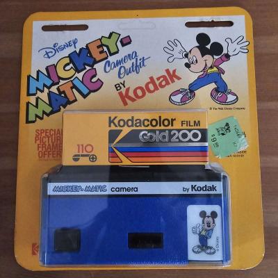Vintage Kodak Camera Disney Mickey Matic