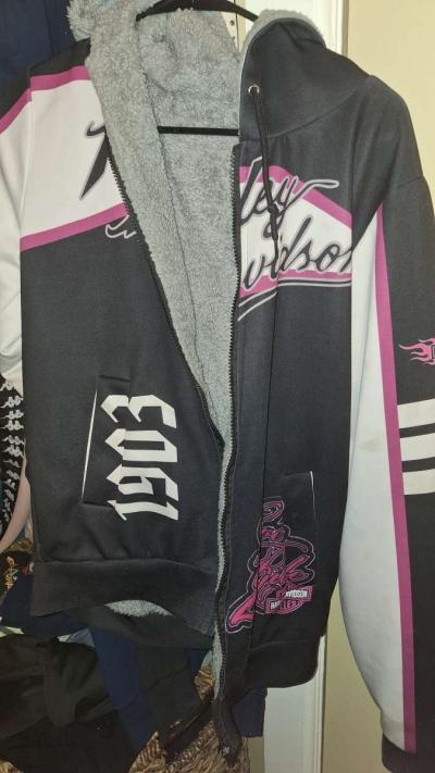 nike airmax size 8 HARLEY Davidson clothing n blanket - Thumbnail 5