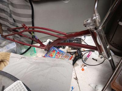 26 inch stretch lowrider beach cruiser - Thumbnail 2