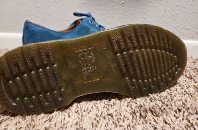 DOC MARTENS BLUE SUEDE - Thumbnail 4