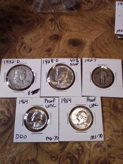 Silver coins an Bank notes - Thumbnail 2