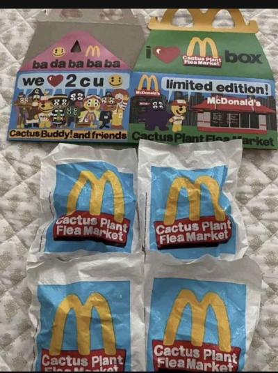 McDonalds Cactus Plant Happy meal toys - Thumbnail 2