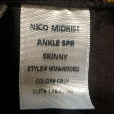 Hudson Nico MidRise Super Skinny Jean Size 28 - Thumbnail 5