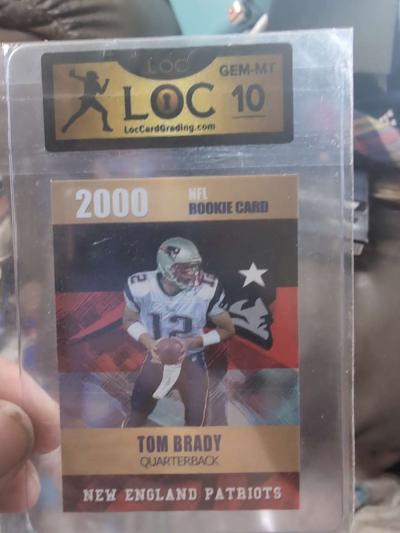 Tom Brady RC card