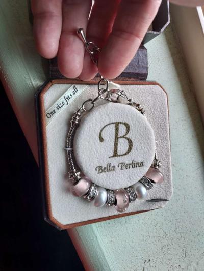 Bella perlina one size fits all c h arm bracelet - Thumbnail 3