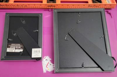 2 Contemporary Style Mirrored Picture Frames 5x7 and 8x10 - Thumbnail 4