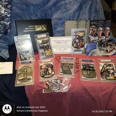 Dale Earnhardt and Junior Gordon Petty memorabilia - Thumbnail 6