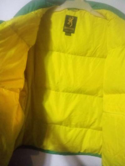 green and yellow Browning brand coat 2XL - Thumbnail 3