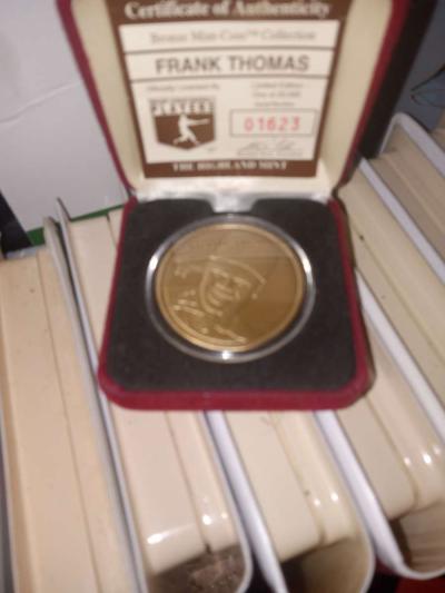 vintage highland mint multi sport bronze rookie card lot - Thumbnail 2