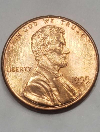 1995 penny - Thumbnail 3