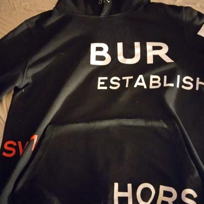 mens Burberry hoodie - Thumbnail 5