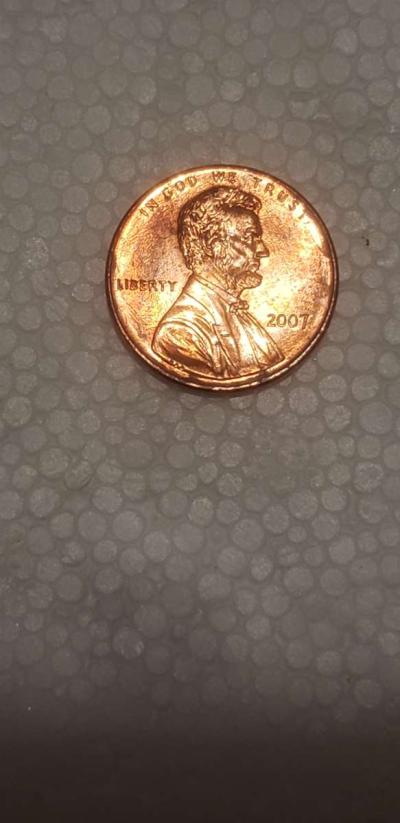 2007 penny in circulation - Thumbnail 2