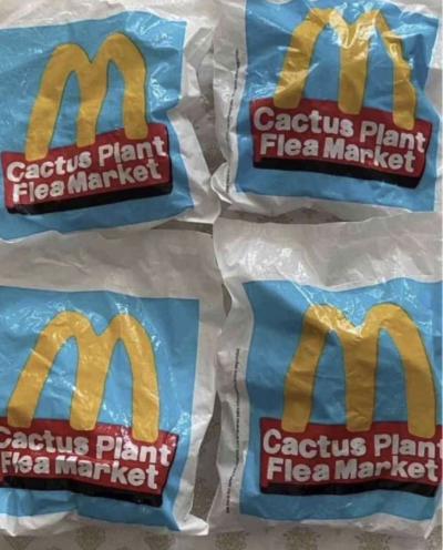 McDonalds Cactus Plant Happy meal toys - Thumbnail 3