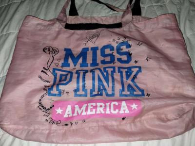 Pink Miss America tote - Thumbnail 2