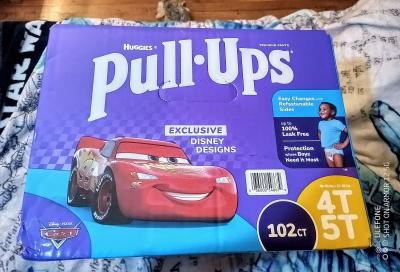 Huggies PullUps Training Pants for Boys 4T5T 3850 Pounds 102 - Thumbnail 3