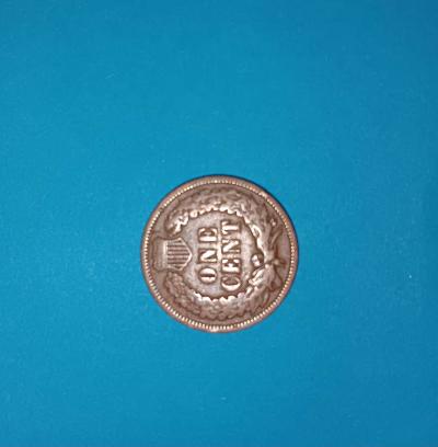 1890 indian head penny - Thumbnail 2