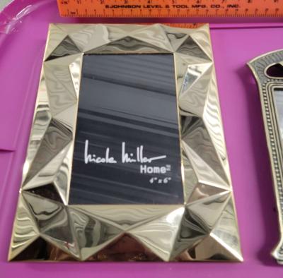 3pcs Gold Modern Picture Frame Lot 1 7x 5 2 4x6 - Thumbnail 2