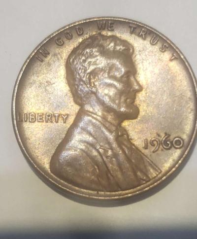 1960 penny - Thumbnail 2