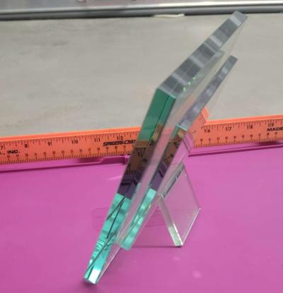 6x4 Modern Heavy Glass Sixtress Freestanding Tabletop Pictur - Thumbnail 2