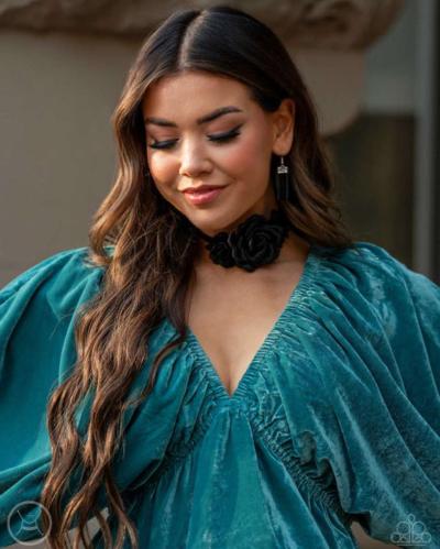 Very Viscountess Black Choker - Thumbnail 4