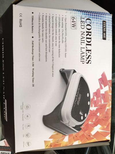 Cordless Led Nail Lamp 64W Pickup by buyer or delivery to an - Thumbnail 6