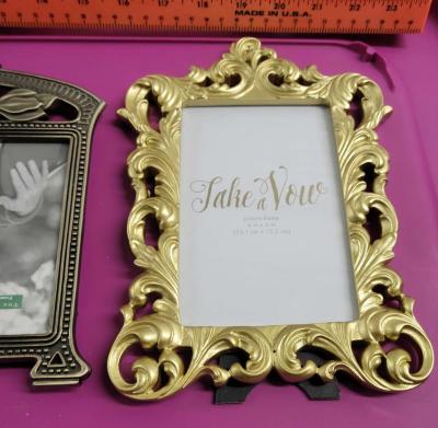 3pcs Gold Modern Picture Frame Lot 1 7x 5 2 4x6 - Thumbnail 4