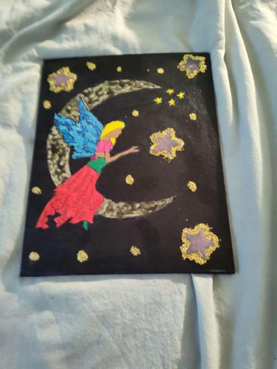 fairy on the moon - Austin, Texas