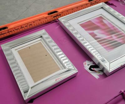 2 Contemporary Style Mirrored Picture Frames 5x7 and 8x10 - Thumbnail 3
