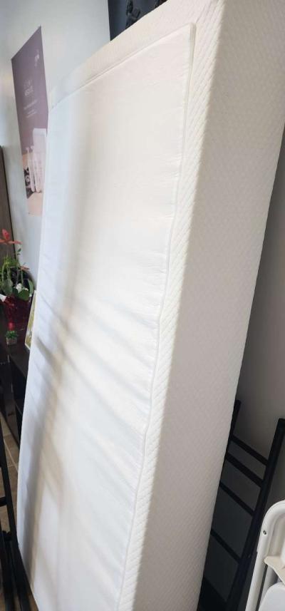 twin memory foam mattress with frame - Thumbnail 3